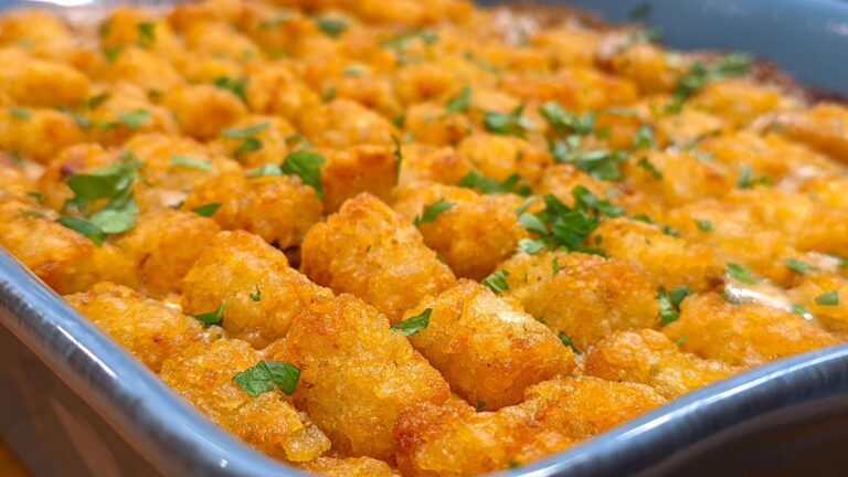 How to Make Tater Tot Casserole