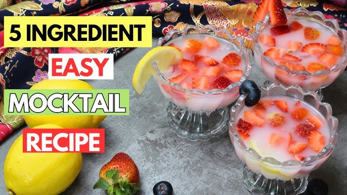 10 Easy Mocktails with 5-Ingredients or Less